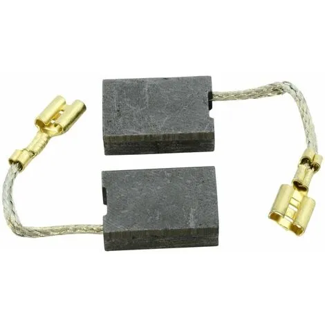 Balais De Charbon Pour Skil Coupeuse/Scie 9777 AB - 6,3x16x22mm 2 Balais De Charbon Pour Skil Coupeuse/Scie 9777 AB - 6,3x16x22mm – Image 2
