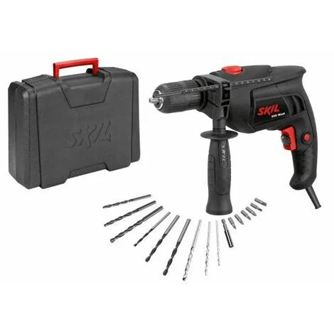 Skil Perceuse ç Percussion 6280 CK, Perceuse 550 W, Perceuse ç Percussion Avec Jeu D'embouts 1 Skil Perceuse ç Percussion 6280 CK, Perceuse 550 W, Perceuse ç Percussion Avec Jeu D'embouts