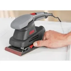 Skil Ponceuse Orbitale 7338 AA, Ponceuse 160 W, Avec 3 Feuilles Abrasives -SKIL Soldes 40191540 4