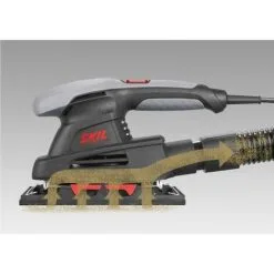 Skil Ponceuse Orbitale 7338 AA, Ponceuse 160 W, Avec 3 Feuilles Abrasives -SKIL Soldes 40191540 5