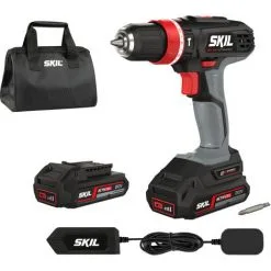 Skil Perceuse Percussion Sans Fil 18 V 2844 AR, Perceuse Percussion + 2x Batteries + Chargeur