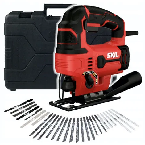 SKIL 4530 GB Scie Sauteuse 550W 28 Lames De Scie 1 SKIL 4530 GB Scie Sauteuse 550W 28 Lames De Scie