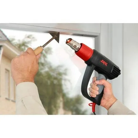Skil Decapeur Thermique 8004 AA, Pistolet Air Chaud 2000 W, Avec Buses + Mallette 2 Skil Decapeur Thermique 8004 AA, Pistolet Air Chaud 2000 W, Avec Buses + Mallette – Image 2