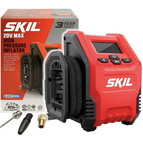 Compresseur Sans Fil Skil 20V 3159 CA 20V (sans Batterie) 1 Compresseur Sans Fil Skil 20V 3159 CA 20V (sans Batterie)