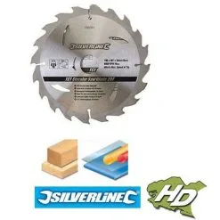 SKIL Lame Scie Circulaire Carbure 205 Mm 48 Dents Silverline